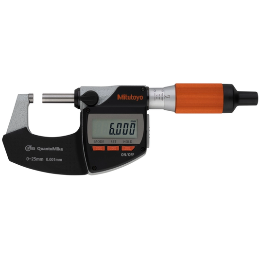 Digital Micrometer 293-140-40 Mitutoyo - Range: 0 - 25 mm - With bidirectional output