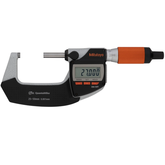 Digital Micrometer 293-141-40 Mitutoyo - Range: 25 - 50 mm - With bidirectional output