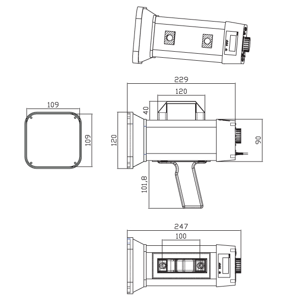 stroboscopio_shimpo_dt-311d_disegno