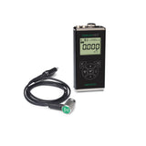 Spessimetro a ultrasuoni Dakota NDT ZX1, vista frontale con display LCD
