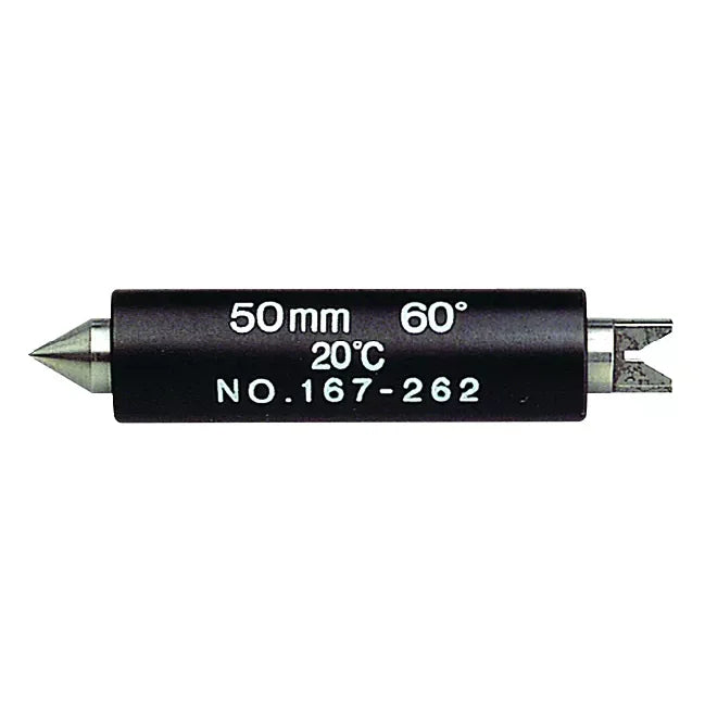 Asta di riscontro per micrometri per filetti, 60 °, lunghezza: 50mm – Mitutoyo 167-262