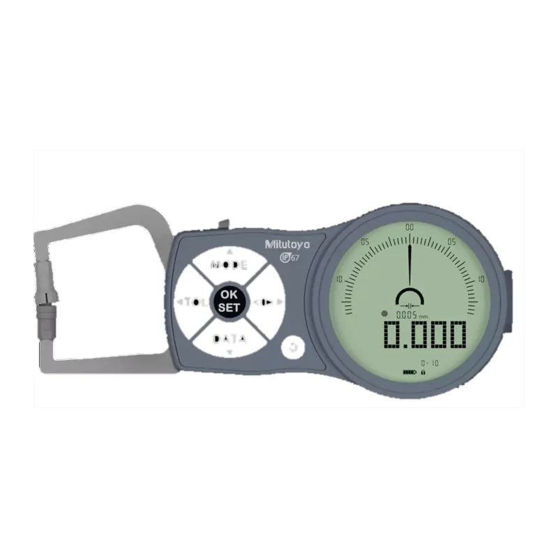 Comparatore Digimatic a bracci per esterni Mitutoyo 209-931, campo 0-10 mm, risoluzione 0,005 mm – Mitutoyo 209-931
