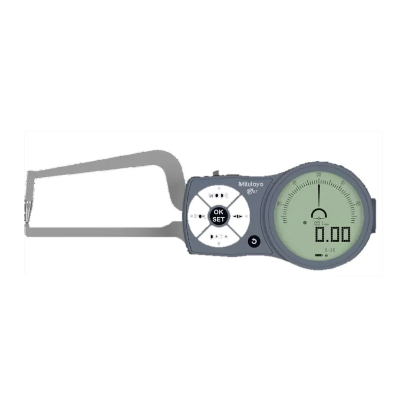 Comparatore Digimatic a bracci per esterni Mitutoyo 209-933, campo 0-20 mm, risoluzione 0,01 mm – Mitutoyo 209-933