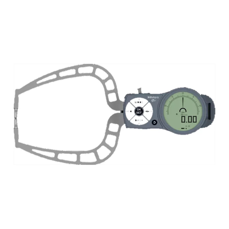 Comparatore Digimatic a bracci per esterni Mitutoyo 209-951, campo 0-30 mm, risoluzione 0,01 mm – Mitutoyo 209-951