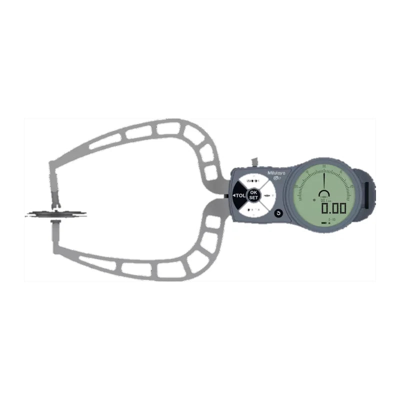 Comparatore Digimatic a bracci per esterni Mitutoyo 209-953, campo 0-30 mm, risoluzione 0,01 mm – Mitutoyo 209-953