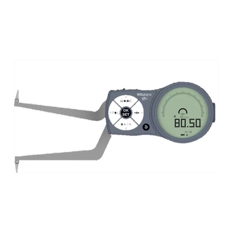 Comparatore Digimatic con bracci per interni Mitutoyo 209-941, campo 60-80 mm, risoluzione 0,01 mm – Mitutoyo 209-941