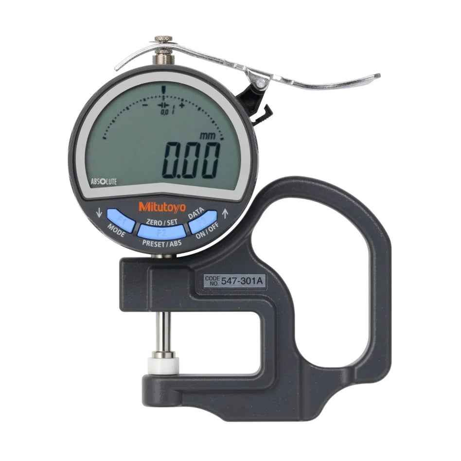 Spessimetro Quick ABSOLUTE Digimatic Mitutoyo 547-301A, campo 0-10 mm, risoluzione 0,01 mm – Mitutoyo 547-301A