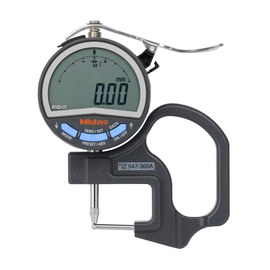 Spessimetro Quick ABSOLUTE Digimatic Mitutoyo 547-360A, campo 0-10 mm, risoluzione 0,01 mm – Mitutoyo 547-360A