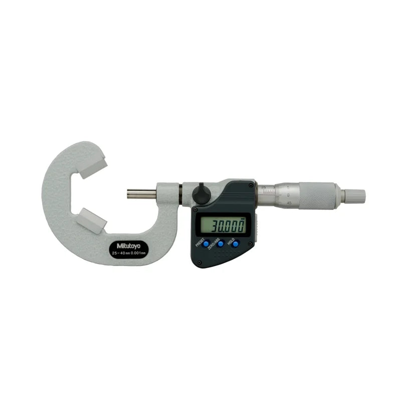 Micrometro Digimatic con incudine a V Mitutoyo 314-253-30, campo 25-40 mm – Mitutoyo 314-253-30