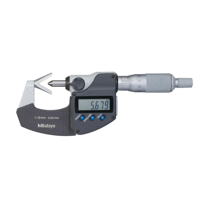Micrometro Digimatic con incudini intercambiabili Mitutoyo 317-251-30, campo 0-25 mm, IP65 – Mitutoyo 317-251-30