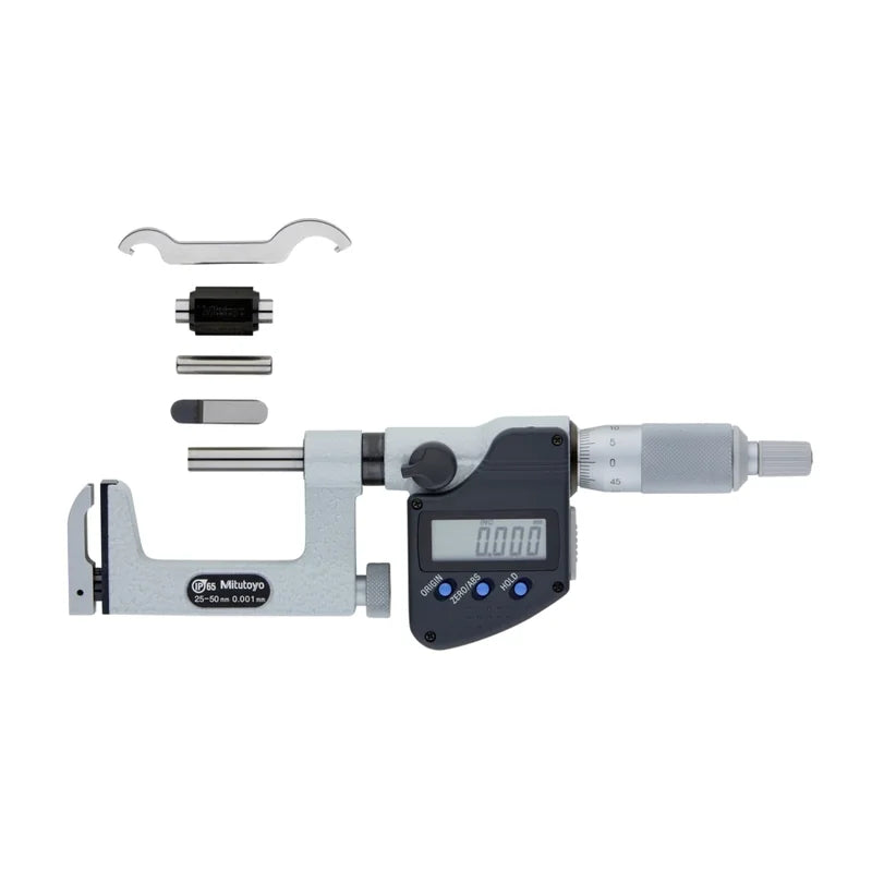 Micrometro Digimatic con incudini intercambiabili Mitutoyo 317-252-30, campo 25-50 mm, IP65 – Mitutoyo 317-252-30