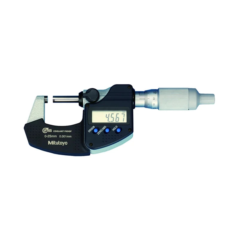 Micrometro digitale IP65 293-244-30, campo 0–25 mm, risoluzione 0,001 mm – Mitutoyo 293-244-30