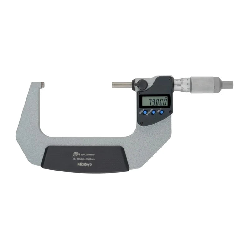 Micrometro digitale IP65 293-247-30, campo 75–100 mm, risoluzione 0,001 mm – Mitutoyo 293-247-30