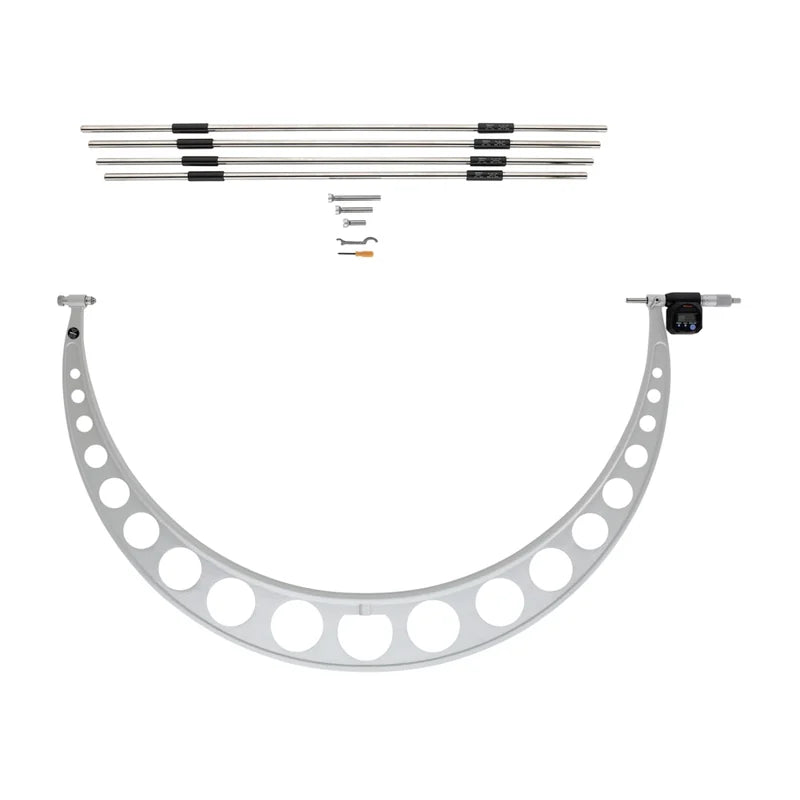 Micrometro Digimatic per esterni con incudini intercambiabili Mitutoyo 340-525, campo 800-900 mm – Mitutoyo 340-525