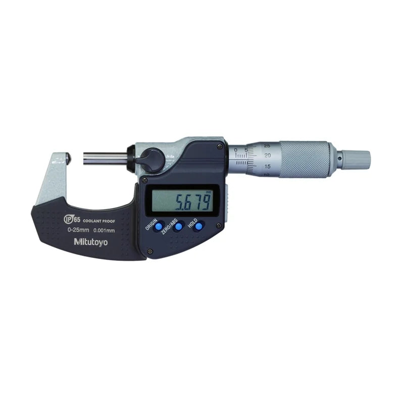 Micrometro Digimatic per tubi Mitutoyo 395-251-30, campo 0-25 mm, IP65 – Mitutoyo 395-251-30