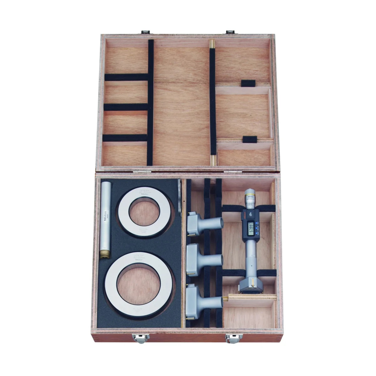 Set Holtest Digimatic con teste intercambiabili Mitutoyo 468-974, campo 50-100 mm, IP65 – Mitutoyo 468-974