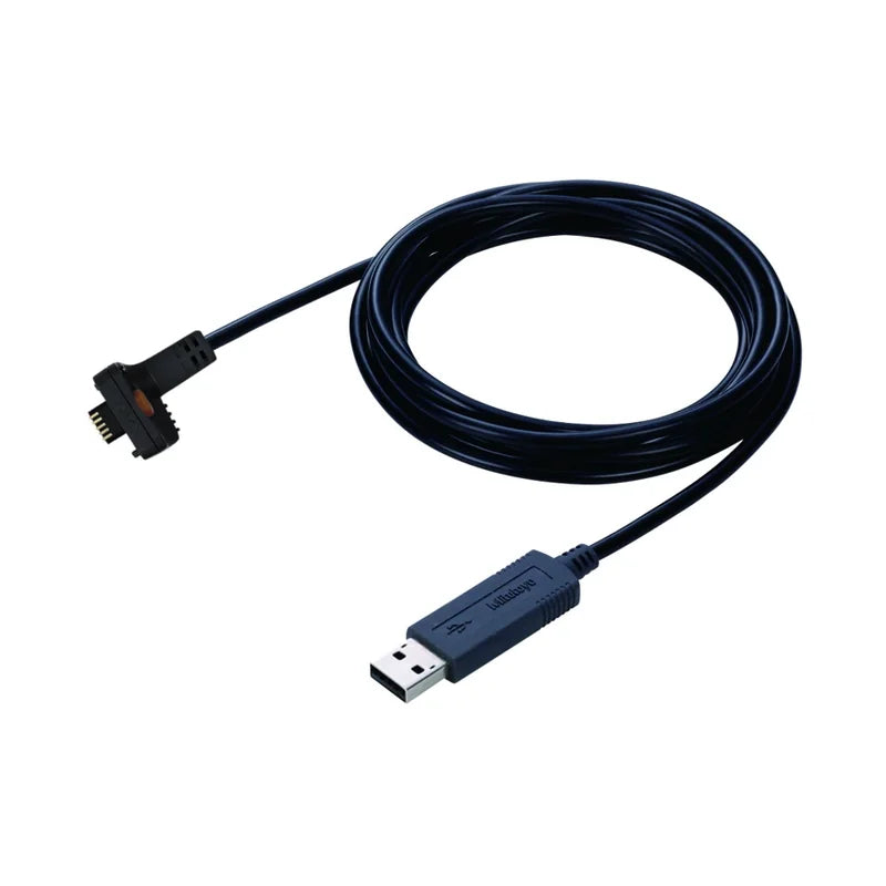 USB Input Tool Direct (Digimatic a USB), Cavo da 2 m, Digimatic/Digimatic 2, tipo rotondo a 6 pin – Mitutoyo 06AFM380E