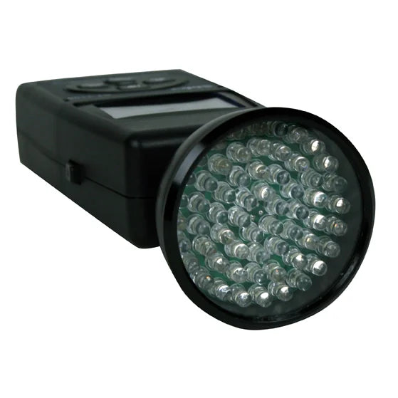 Stroboscopio compatto a LED Shimpo ST-1100 con valigetta e batterie ricaricabili – ST-1100