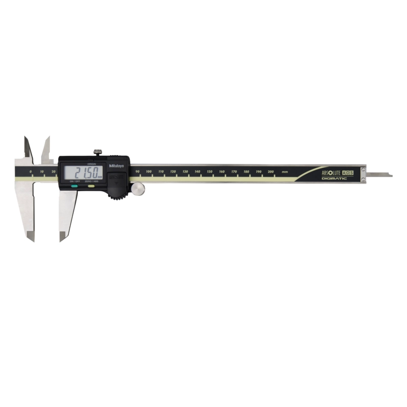 Caliper 500-157-30 Mitutoyo - Range: 0 - 200 mm - ID/OD Carb. Ja. - Blade - Thumb roller - With data output