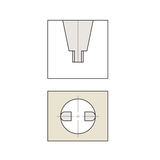 Caliper 550-203-10 Mitutoyo - Range: 0 - 450 mm - Nib style jaws