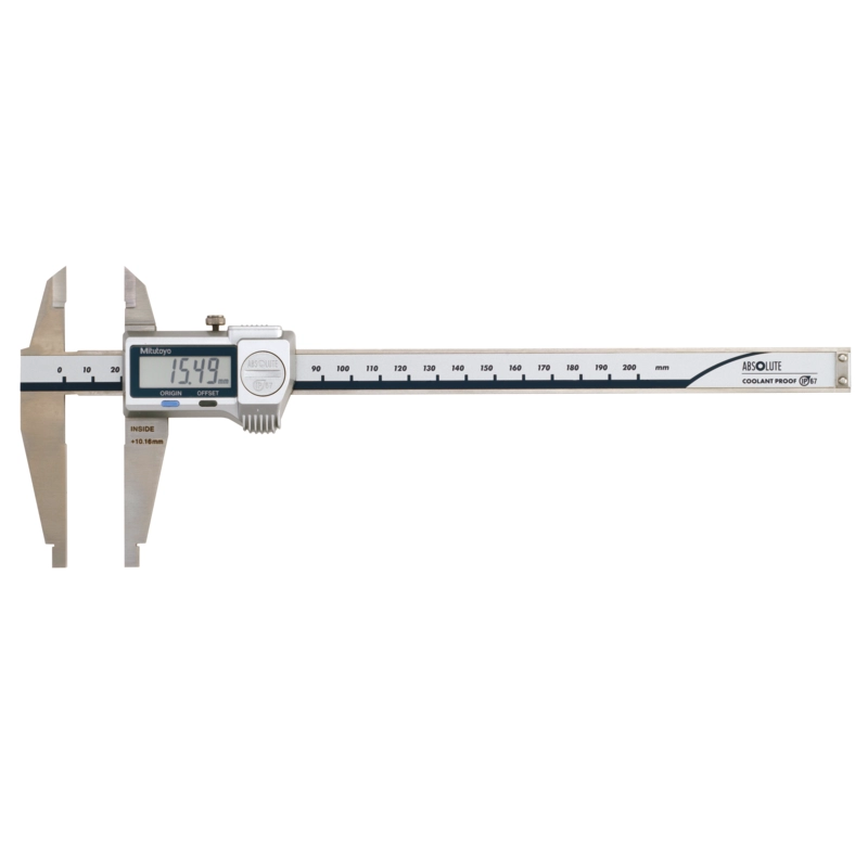Caliper 551-301-20 Mitutoyo - Range: 0 - 200 mm - Nib style/standard jaws