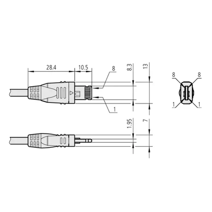 USB Input Tool Direct per comparatori