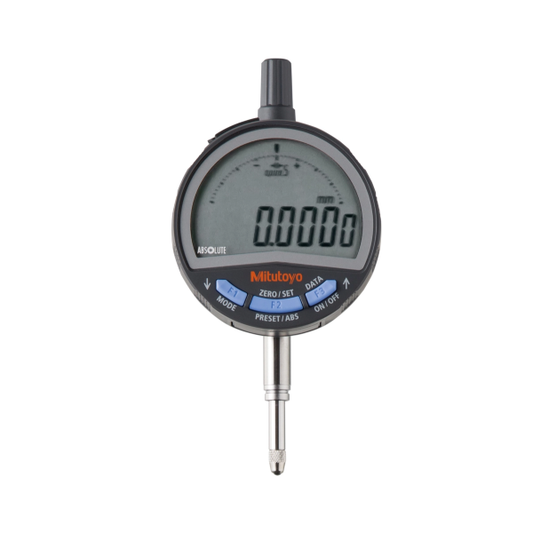 Comparatore 543-705B Mitutoyo - Campo: 12.7 mm, Risoluzione: 0.0005 mm - Fondello con piatto