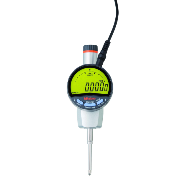 Indicator ID-F 543-851D Mitutoyo - Range: 25.4 mm, Res: 0.0005 mm - CEE AC-Adapter