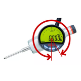 Indicator ID-F 543-855-D Mitutoyo - Range: 12.7 mm, Res: 0.0005 mm - CEE AC-Adapter - Lug Back Plate