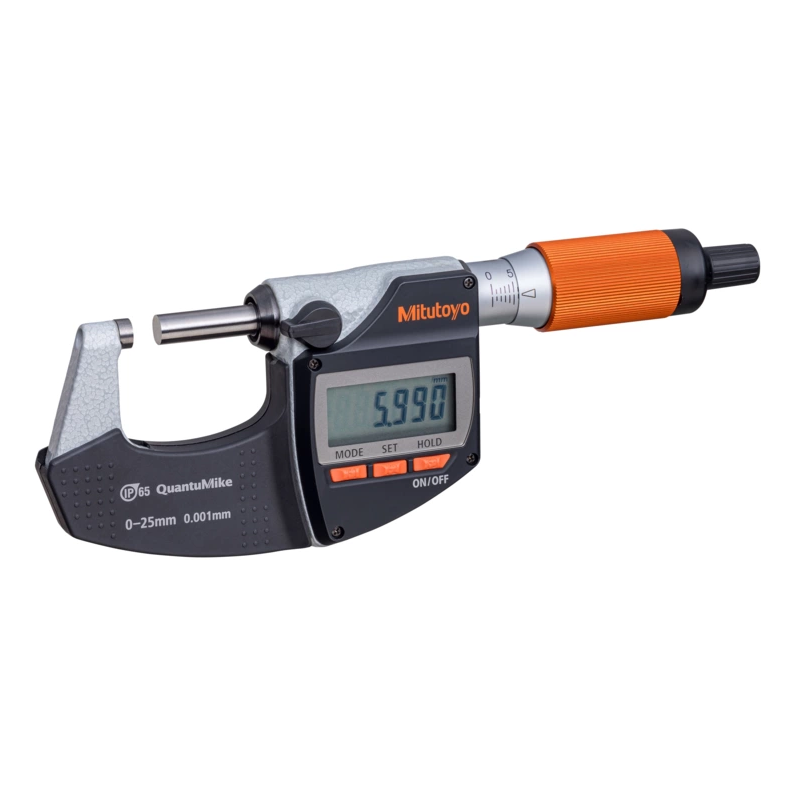 Digital Micrometer 293-140-40 Mitutoyo - Range: 0 - 25 mm - With bidirectional output
