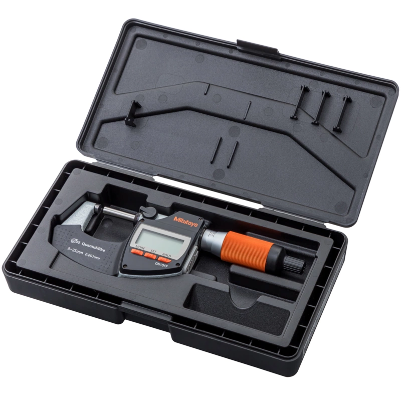 Digital Micrometer 293-140-40 Mitutoyo - Range: 0 - 25 mm - With bidirectional output