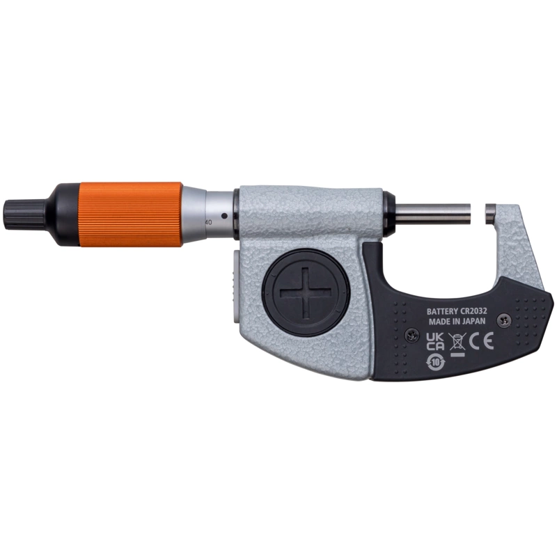 Digital Micrometer 293-140-40 Mitutoyo - Range: 0 - 25 mm - With bidirectional output