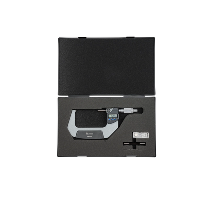Mitutoyo Micrometer 293-237-30 – Range: 75 - 100 mm – With ratchet stop on the thimble – With data output