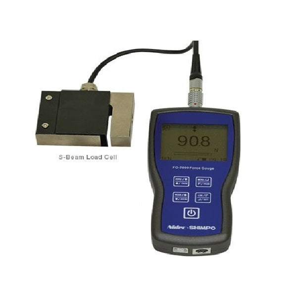 Misuratore di forza serie FG-7000L-S  con display reversibile a 180° gradi e memorizzazione dati