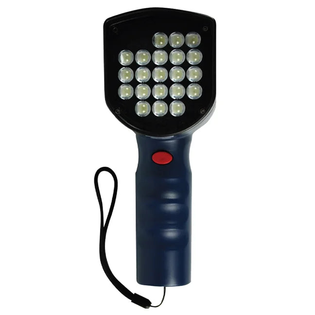 Stroboscopio portatile a LED Shimpo ST-4000 con impugnatura a grilletto e batteria ricaricabile – applicazione