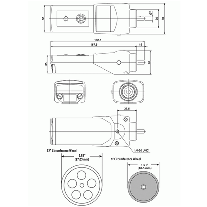 Tachimetro a contatto serie DT-105A (LCD)