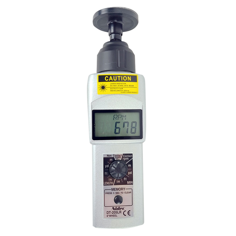 Tachimetro a contatto/senza contatto serie DT-205LR (LCD)
