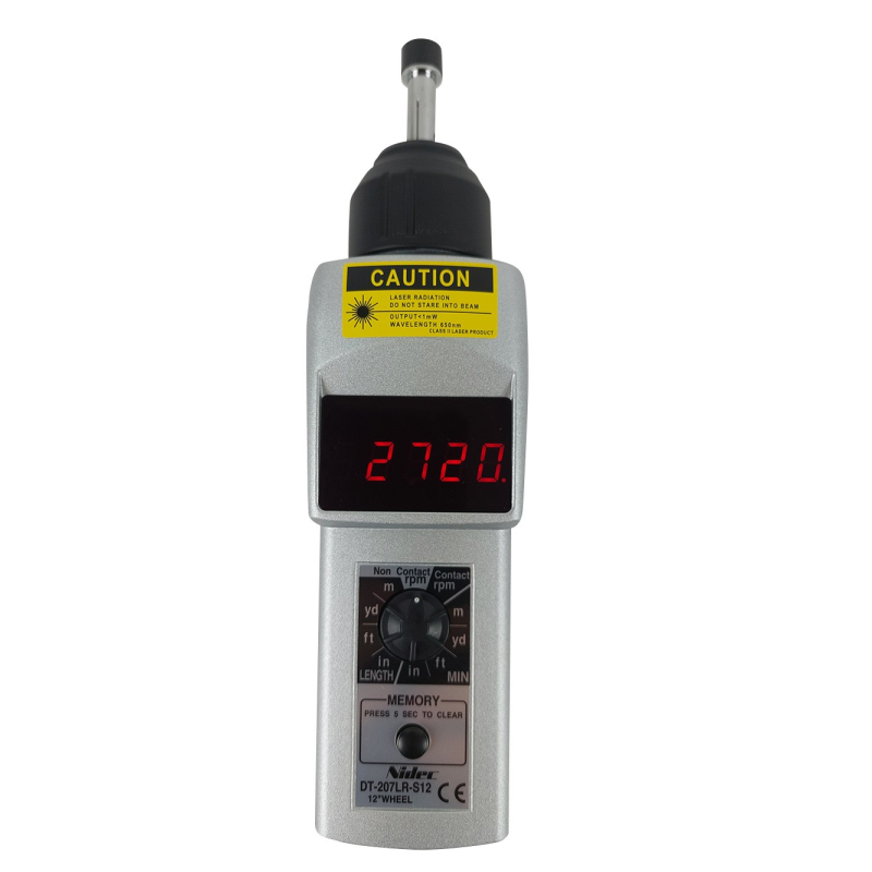 Tachimetro a contatto/senza contatto serie DT-207LR (LED)