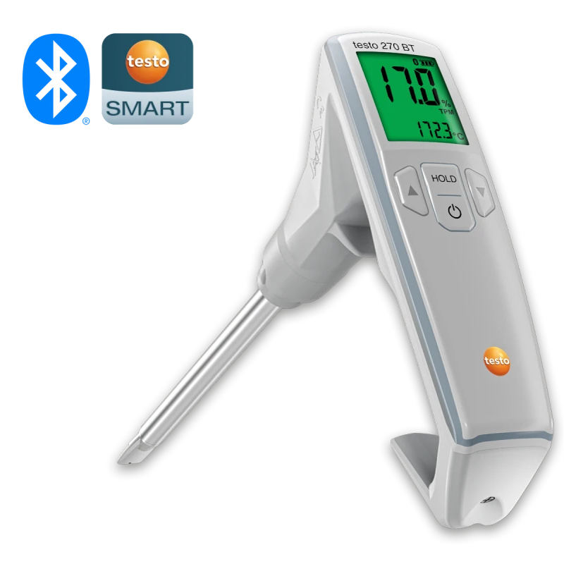 Testo 270, Tester per olio di frittura Bluethoot