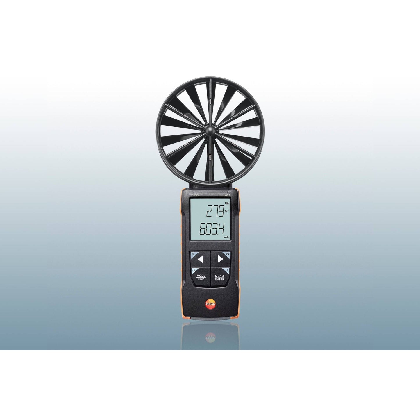 Testo 417 - Anemometro a elica da 100 mm con collegamento all’app