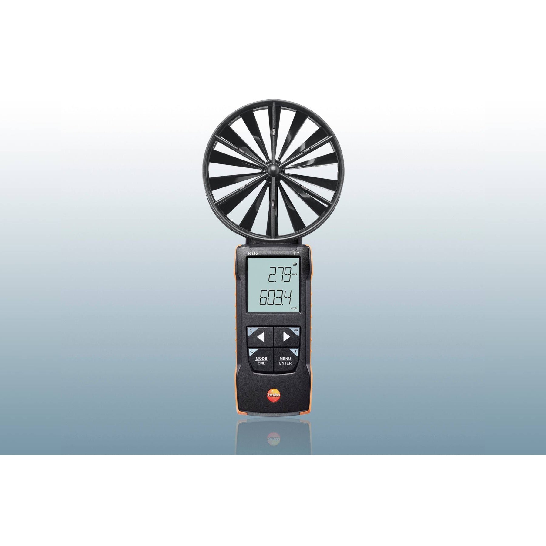 Testo 417 - Anemometro a elica da 100 mm con collegamento all’app