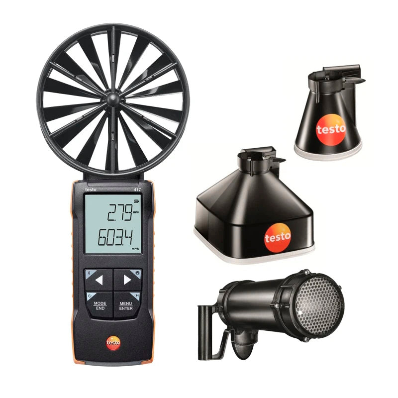 Testo 417 kit 1 - Anemometro a elica