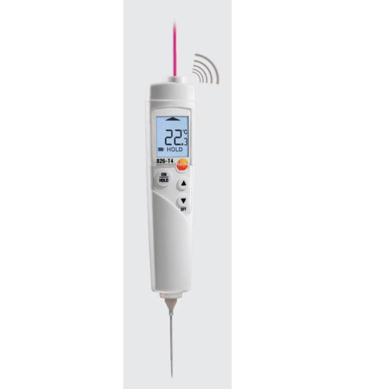 Testo 826-T4- Termometro a penetrazione e ad infrarossi