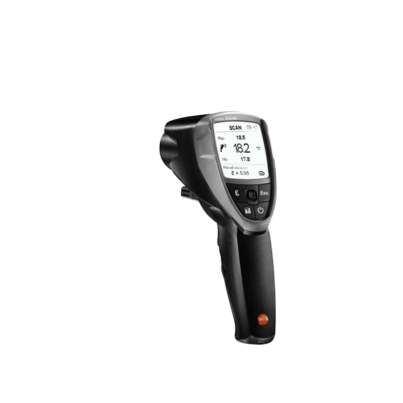 Testo 835-H1, Termometro a infrarossi con modulo di misura dell'umidità