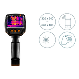 Testo 883-2 - Termocamera (320x240 pixel) con obiettivo 42° e accessori