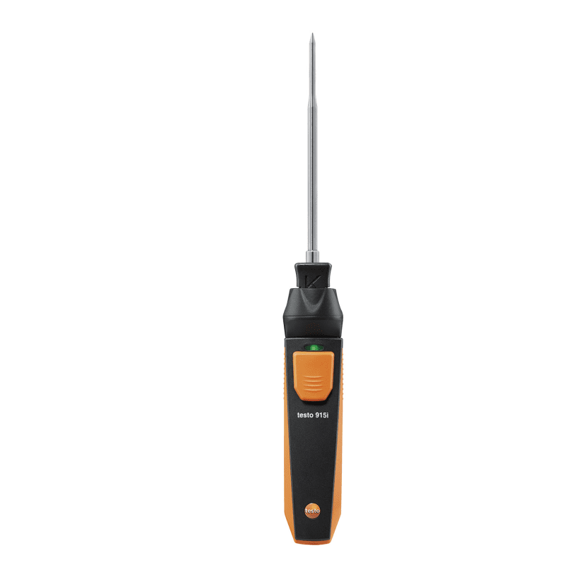 Testo 915i, funzionamento tramite app