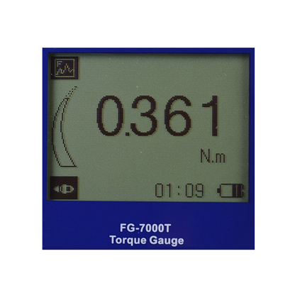 Torsiometro portatile per tappi serie FG-7000TA-1 con morsetto di regolazione