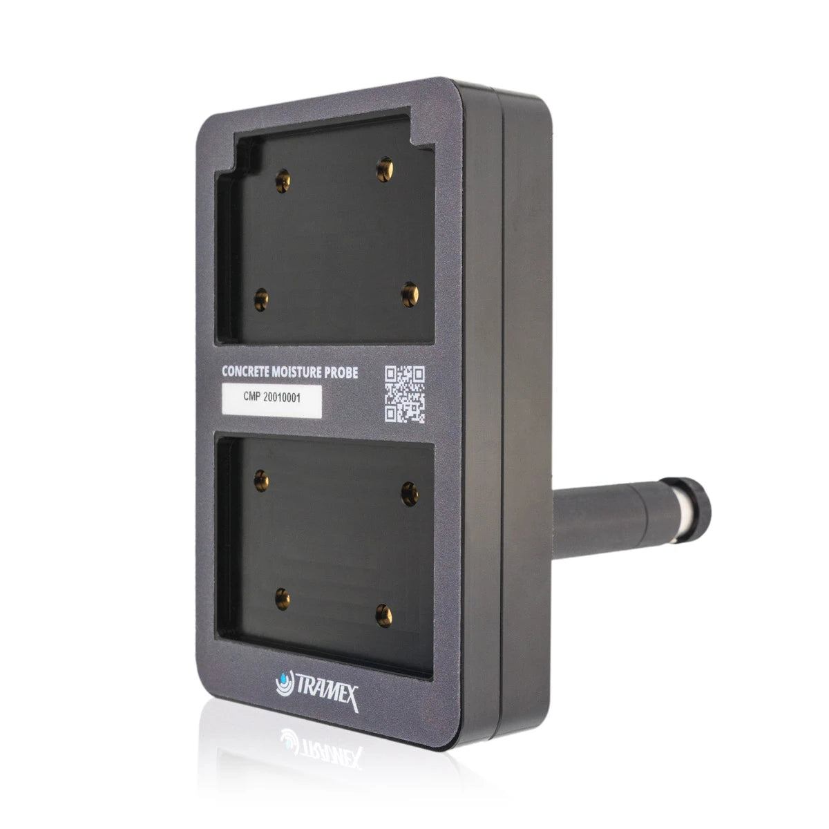 Sonda Tramex CMP, vista posteriore con sonda montata
